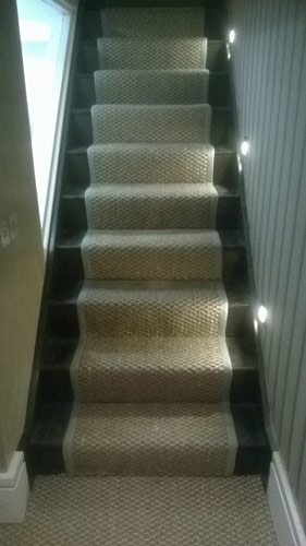 stair runner with whipping 2
