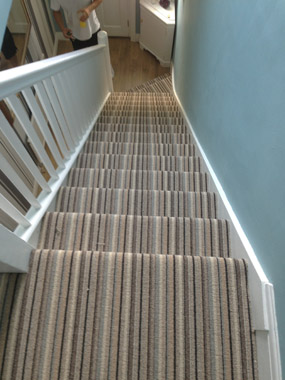 stairs and landings stripe carpet 05