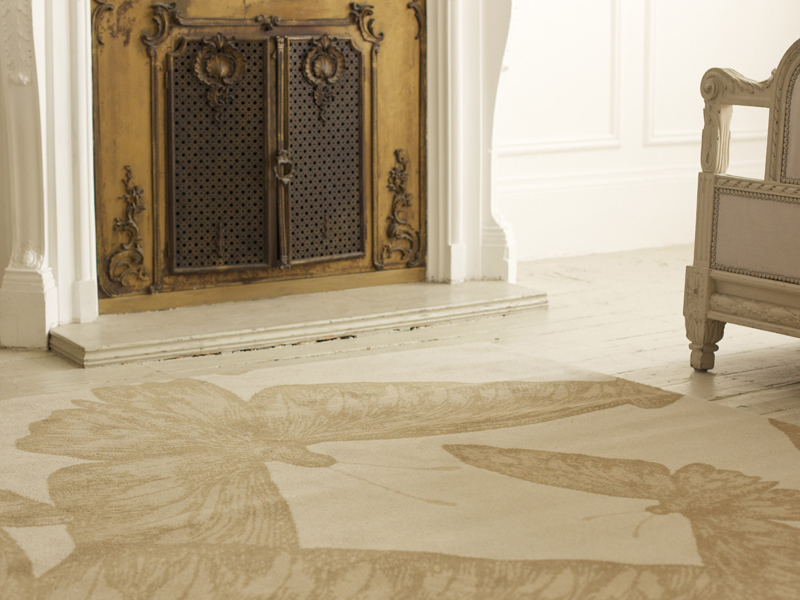 Brintons - Timorous Beasties Rugs - Devine Moth Lamplight